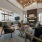 clubhouse lounge with fireplace